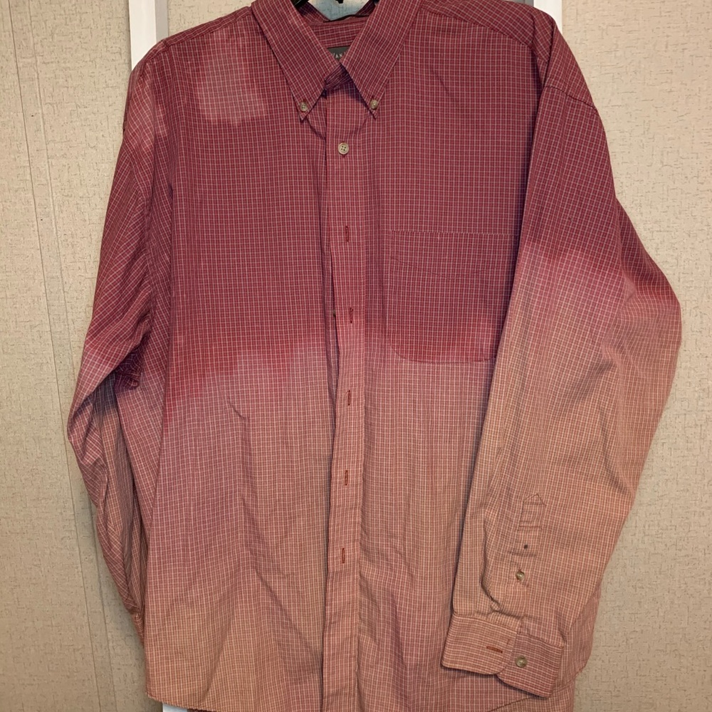 Men’s Bleached Button Up